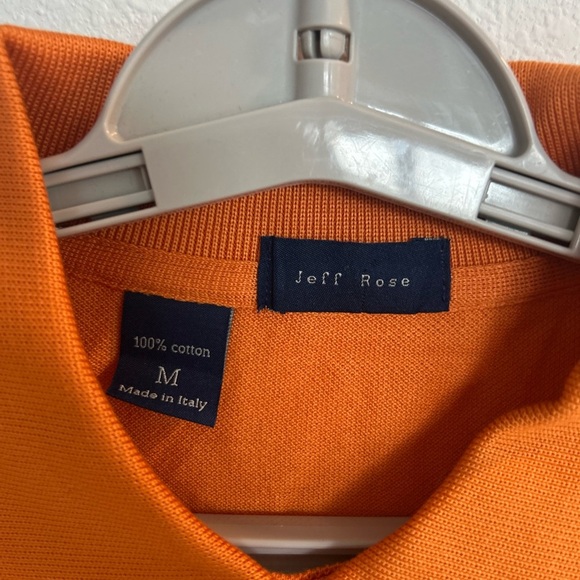 Jeff Rose Men’s Orange Golf Polo NWT

Size M - Picture 6 of 7